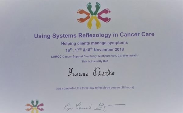 Reflexology for Cancer Patients in Limerick